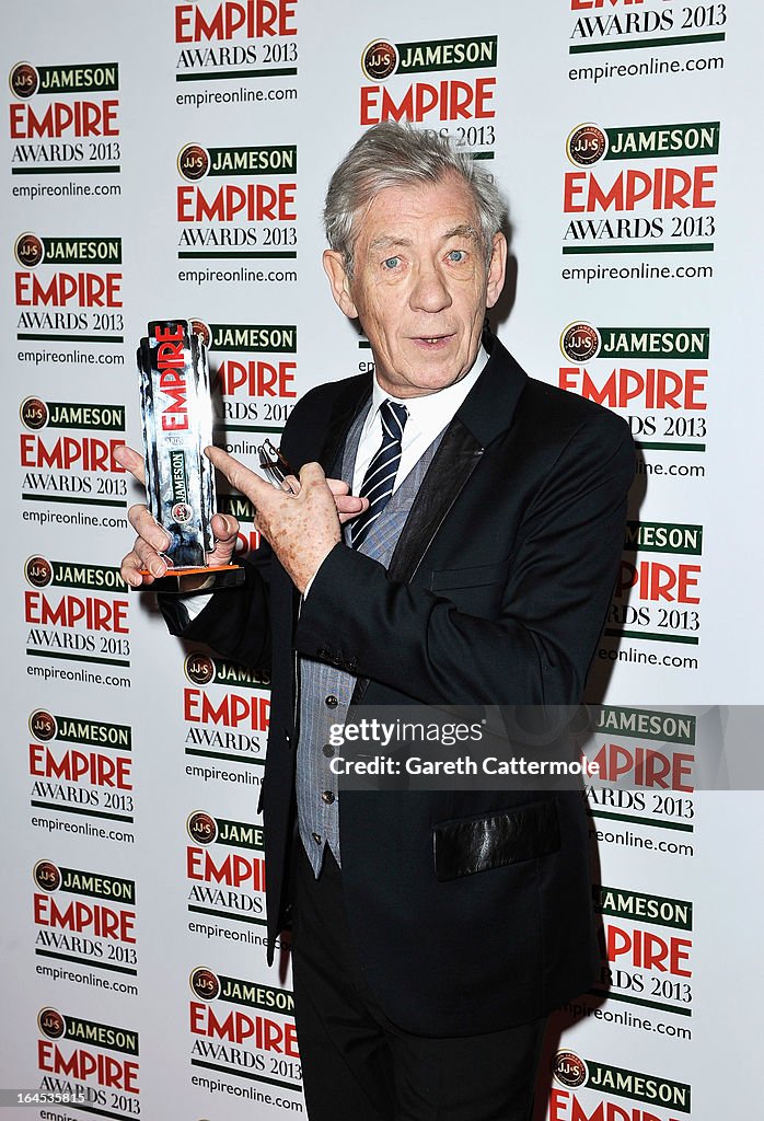 Jameson Empire Awards 2013 Press Room