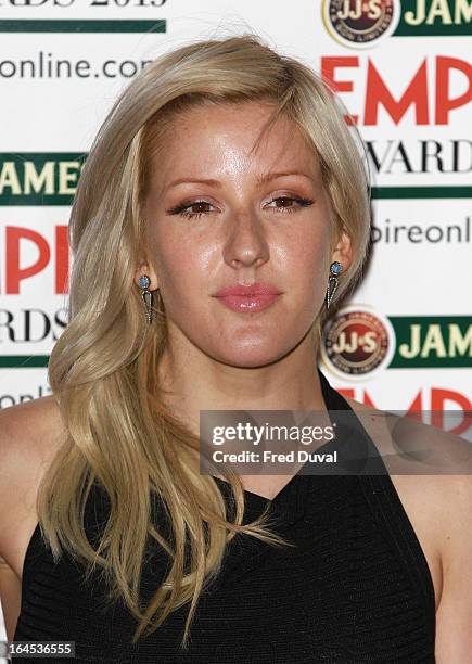 Ellie Goulding attends the Jameson Empire Film Awards at The Grosvenor House Hotel on March 24, 2013 in London, England.