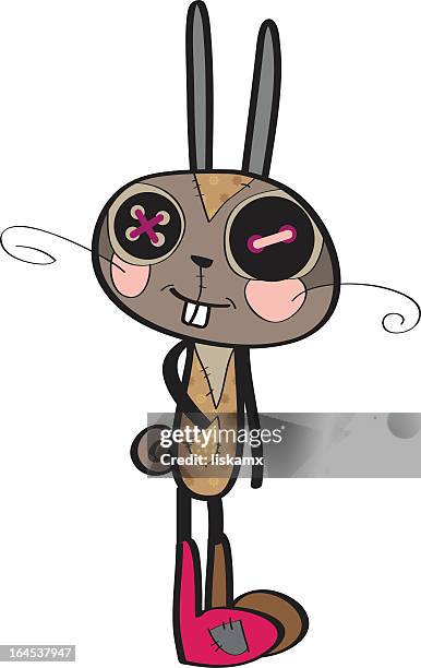 rabbit - share button stock illustrations