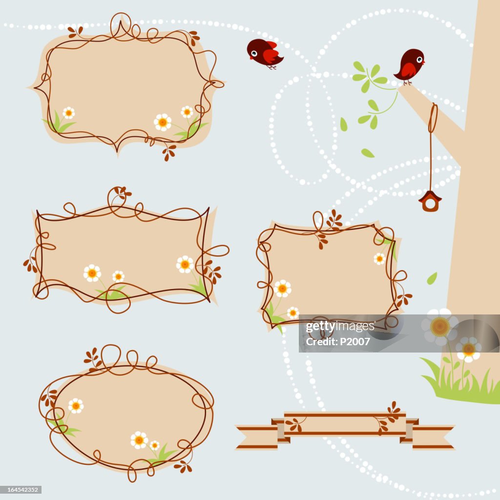 Small Nature Frame Nature Themed Frames High-Res Vector Graphic - Getty Images