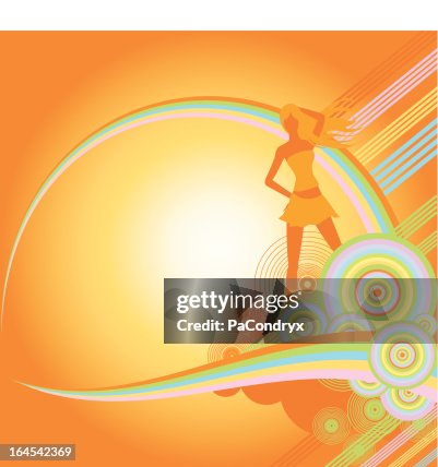 Abstract background elements Abstract background elements