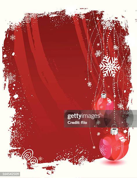 christmas message - chrome frame stock illustrations