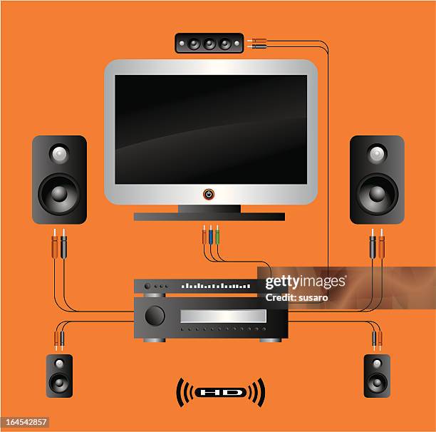 hd setup - consistent performance stock illustrations