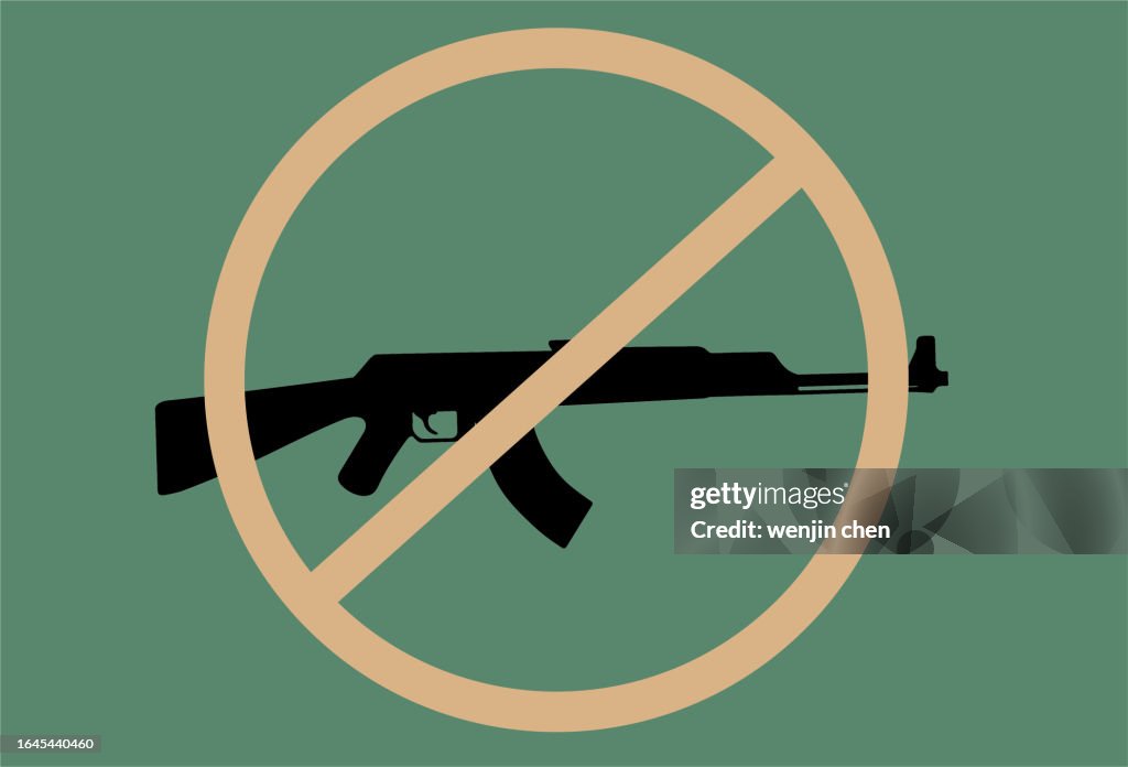 Prohibition rifle icon