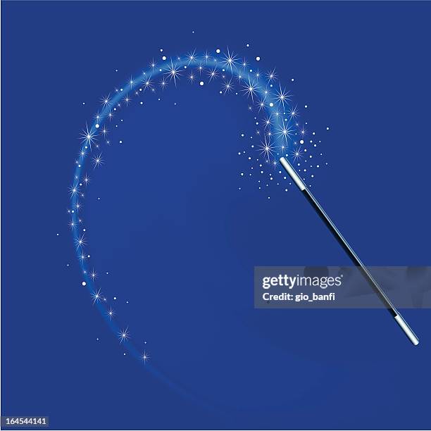 illustrazioni stock, clip art, cartoni animati e icone di tendenza di magic stelle - magia