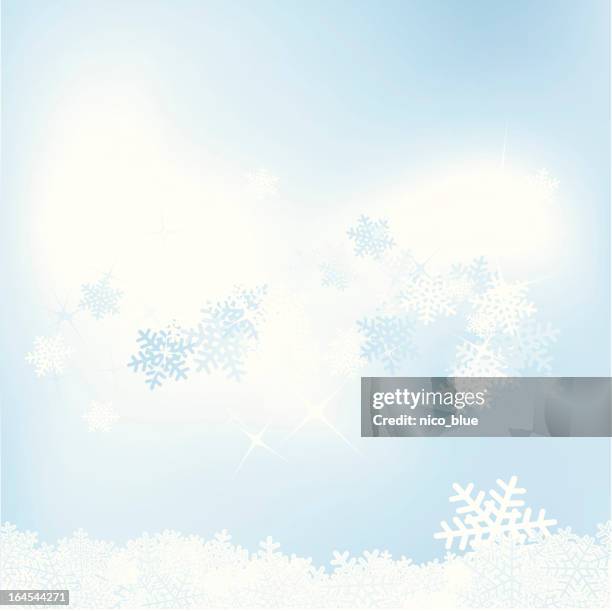 baby-blue flakes - frosted flakes stock illustrations