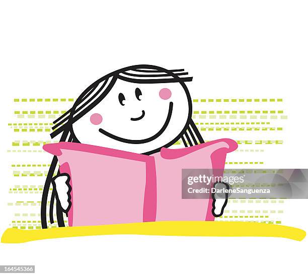 study time - bedtime story stock illustrations