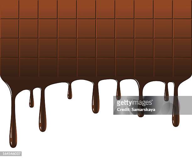 chocolate - liquid chocolate stock illustrations