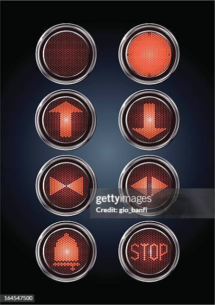 23 Elevator Up Down Buttons High Res Illustrations - Getty Images