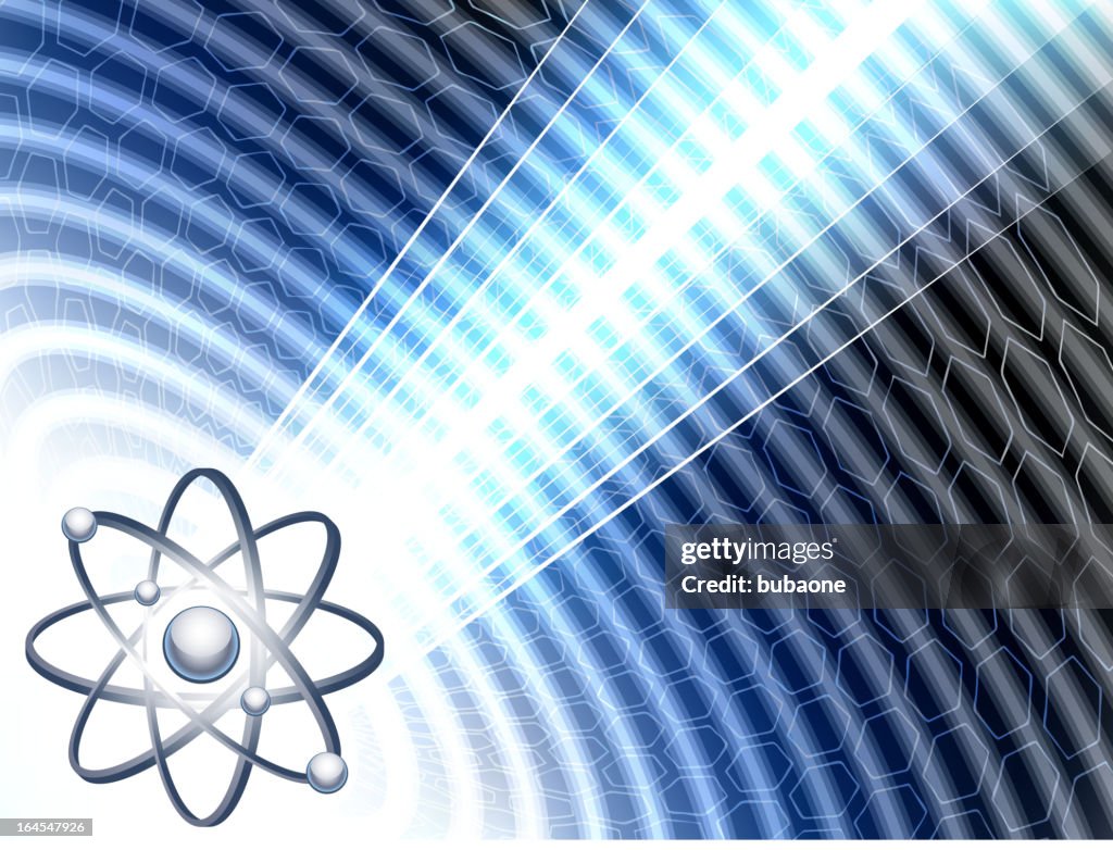 Atom abstract Background