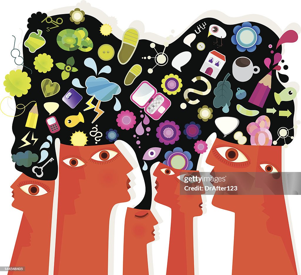 Collective High Resolution Collective Mind High-Res Vector Graphic - Getty Images