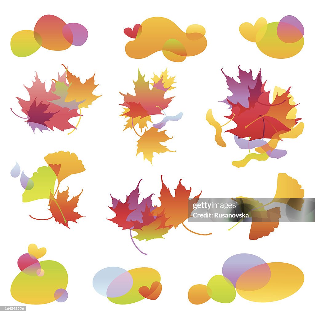 Autumn Design Elements