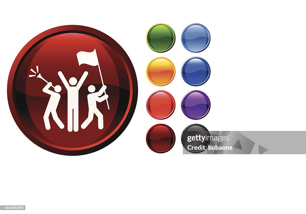 Sport fans royalty free vector art