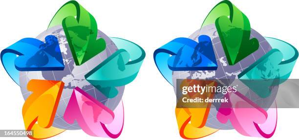 global communications - spaghetti junction stock illustrations