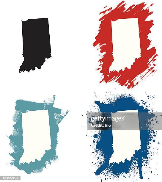 indiana - indiana stock illustrations