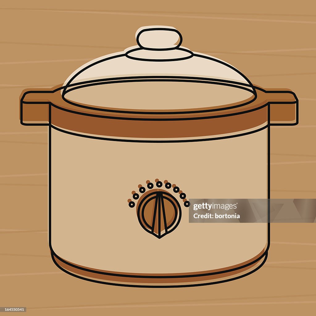 Retro Crock Pot (Slow Cooker)