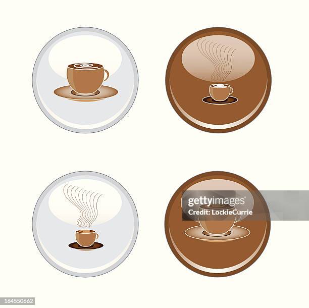 refreshment icons - full plate stock illustrations