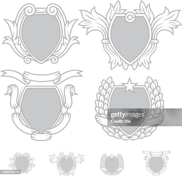 Crest Types 767 Crest Coat Of Arms Cartoon Stock Photos, High-Res Pictures, and ...