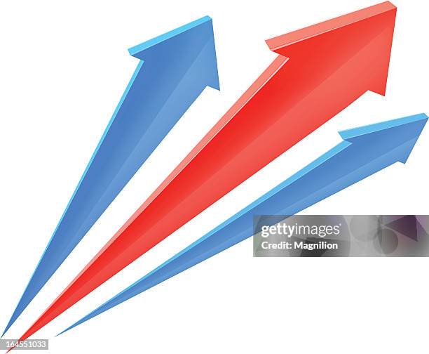 3 Arrows Fusing In 570 Three Arrows Into One Stock Photos, High-Res Pictures, and Images ...