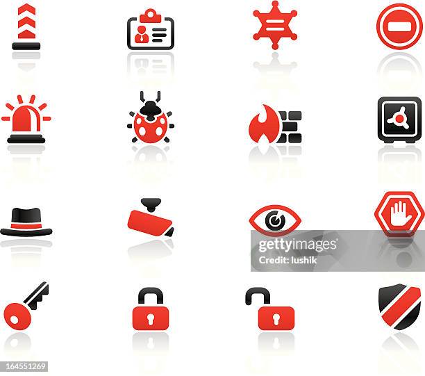 simpico - security - police sheild stock illustrations