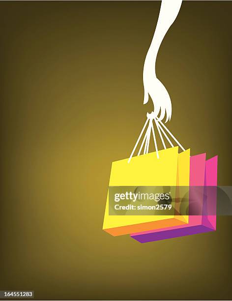 shopping day - mall background stock illustrations