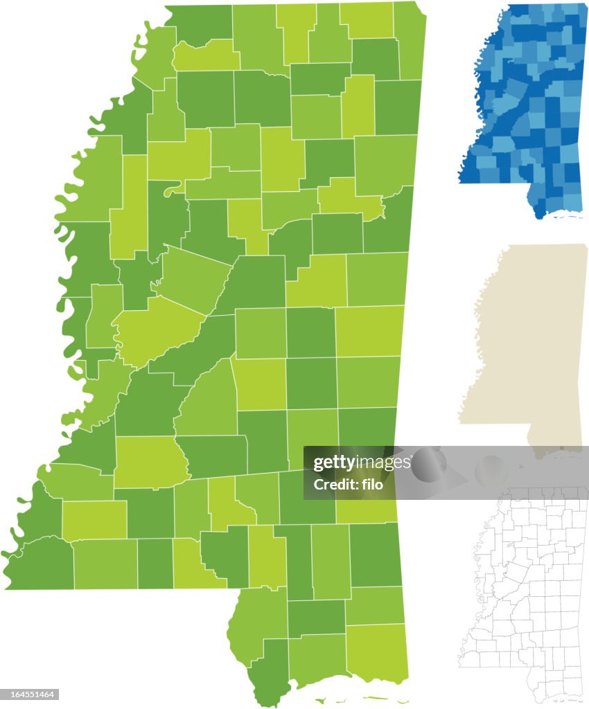 Mississippi County Map