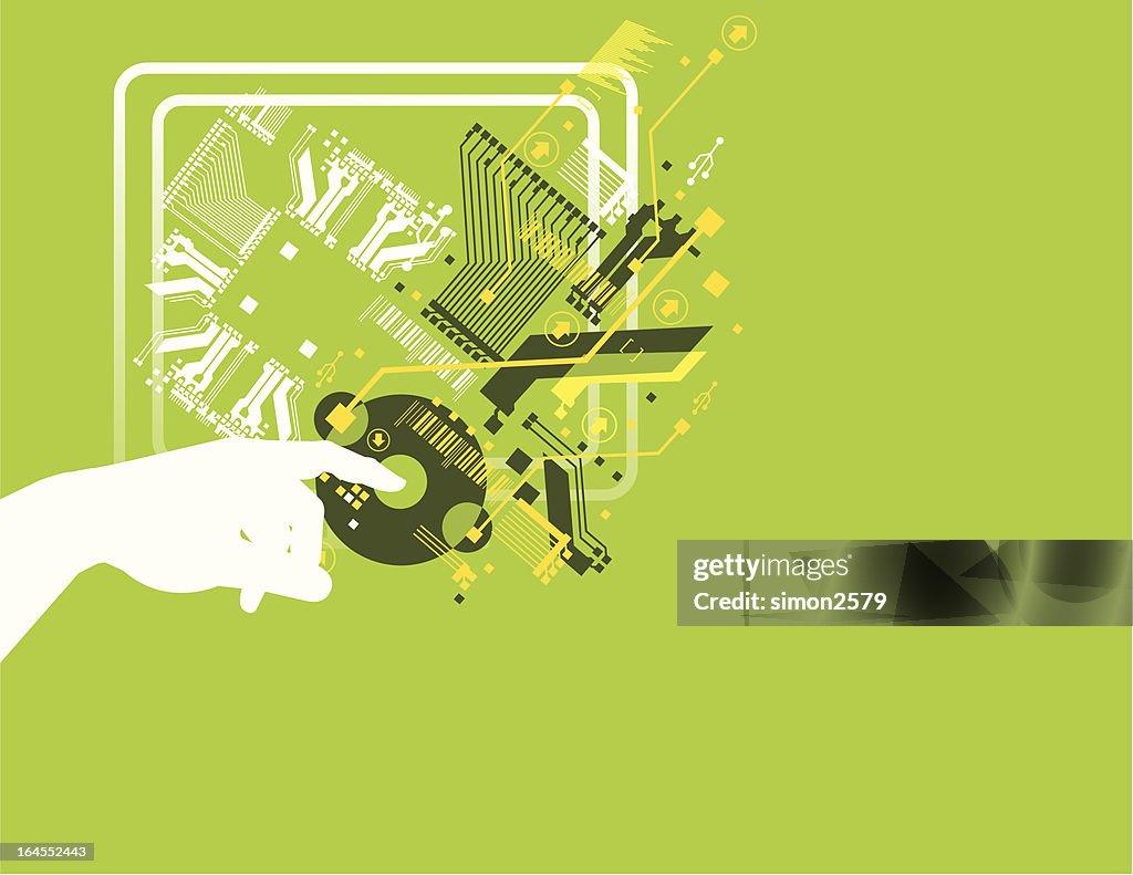 Touch Screen Tenology High-Res Vector Graphic - Getty Images