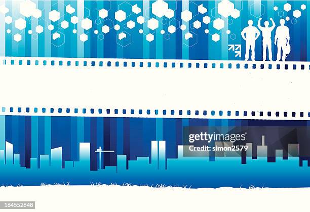 film industry maker - animation background stock illustrations