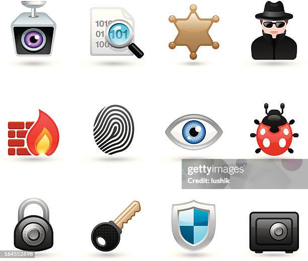 softico icons-sicherheit - police in riot gear stock-grafiken, -clipart, -cartoons und -symbole