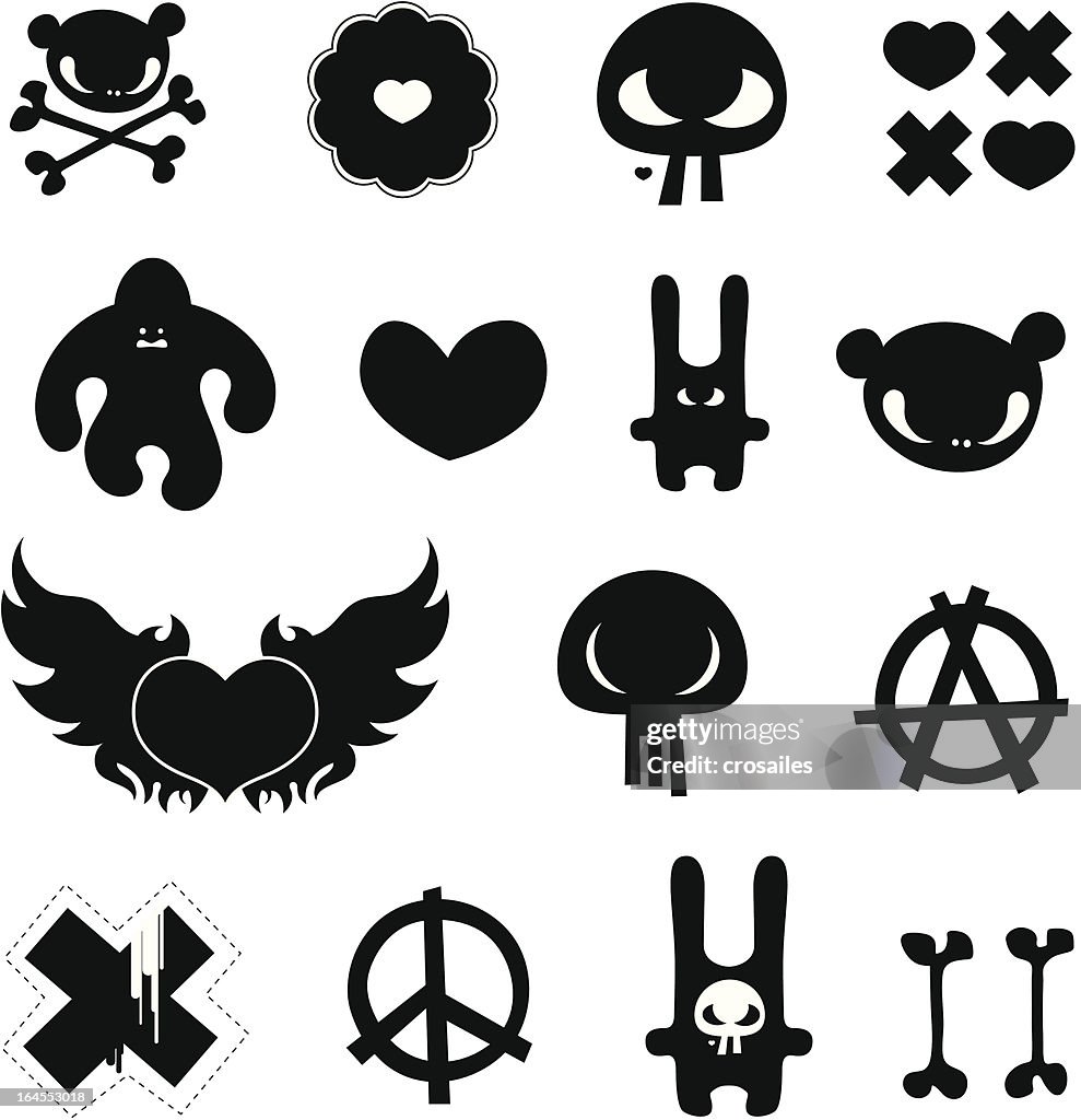 Simple And Cute Design Elements High-Res Vector Graphic - Getty Images