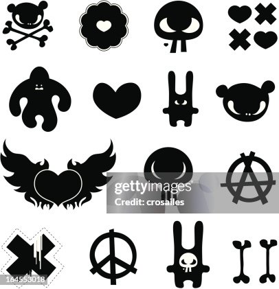 Simple and Cute Design Elements Simple and Cute Design Elements