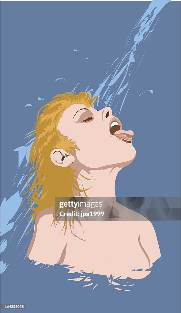 Shower girl