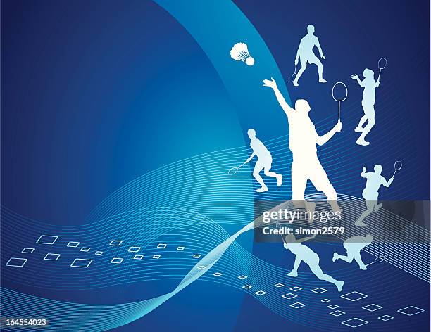 ilustraciones, imágenes clip art, dibujos animados e iconos de stock de deporte de fondo - man blue background