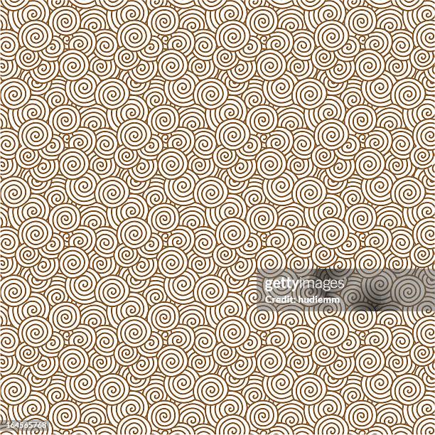 stockillustraties, clipart, cartoons en iconen met vector swirl pattern background - moire