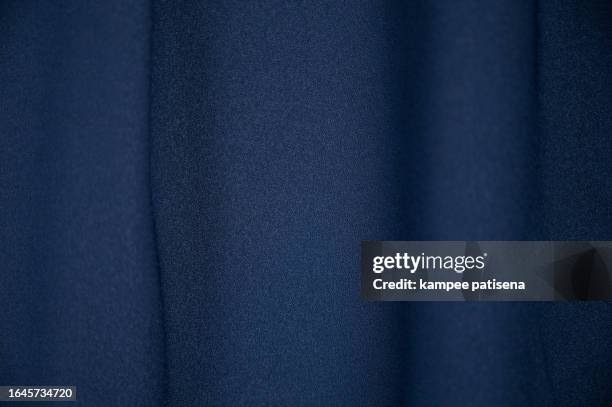 close up navy fabric texture. textile background. - jersey fabric stockfoto's en -beelden