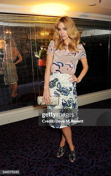 Vanessa Kirby arrives at the Jameson Empire Awards 2013 at The Grosvenor House Hotel on March 24, 2013 in London, England.