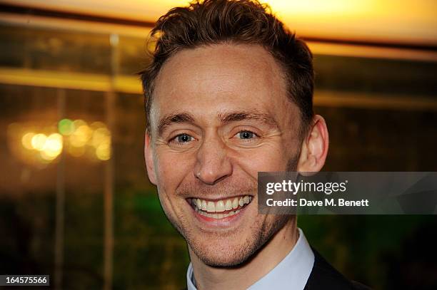 Tom Hiddleston arrives at the Jameson Empire Awards 2013 at The Grosvenor House Hotel on March 24, 2013 in London, England.