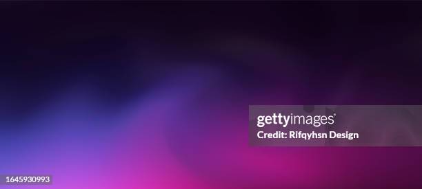 blurred fluid dark gradient colourful background - red purple background stock illustrations