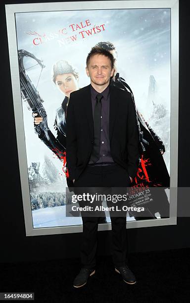 Director/writer Tommy Wirkola arrives for The Los Angeles Premiere of "Hansel & Gretel: Witch Hunters" held at TCL Chinese Theater on January 24,...