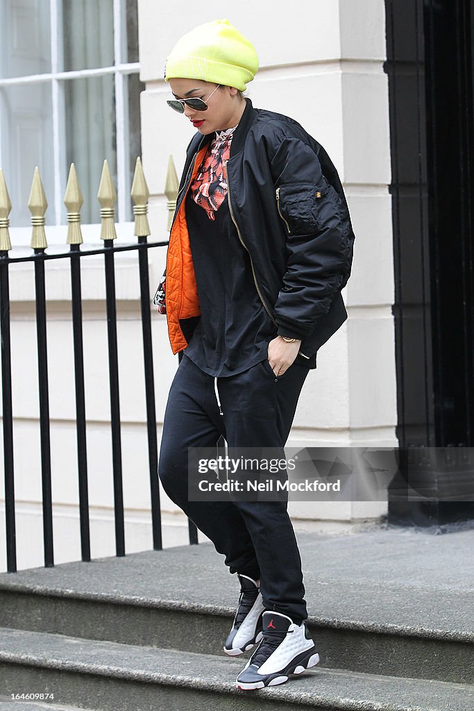 Rita Ora Sighting In London - March 25, 2013