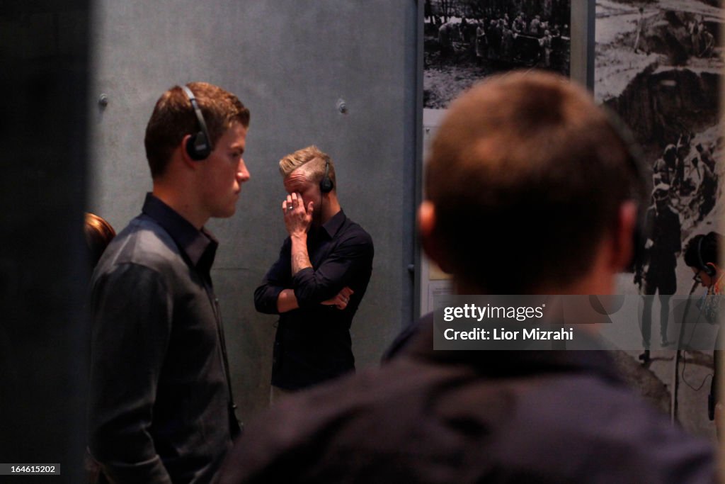 DFB Delegation Visit To Yad Vashem