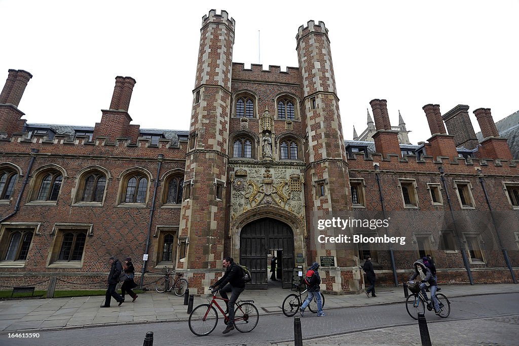University Of Cambridge College Buildings