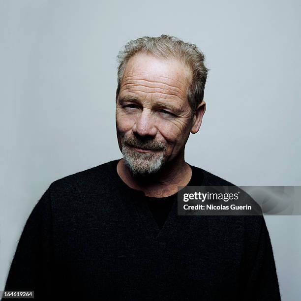 Film writer Peter Mullan is photographed for Self Assignment on February 8, 2013 in Berlin, Germany.