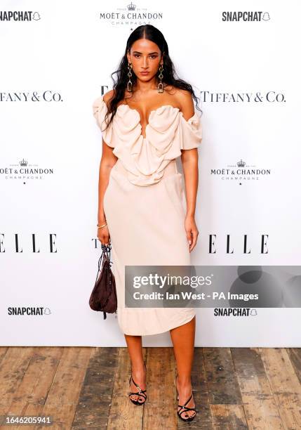 Cora Corre arrives at the Elle Style Awards held at the Old Sessions House in London. Picture date: Tuesday September 5, 2023.