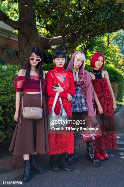 Guests during Rakuten Fashion Week TOKYO 2024 S/S on August 29, 2023 in Tokyo, Japan.