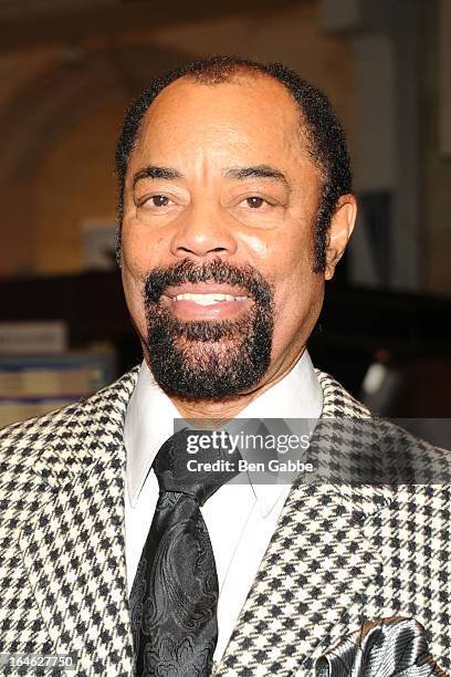 Walt "Clyde" Frazier visits the New York Stock Exchange and Ring The Closing Bell to Highlight the Crown Heights Youth Collective on March 25, 2013...