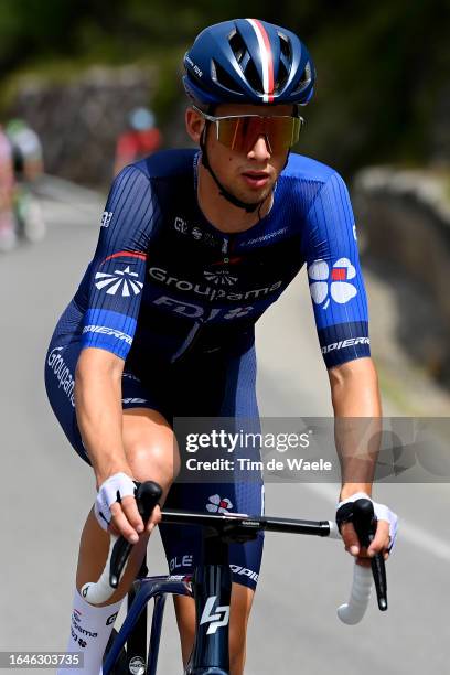 Samuel Watson of The United Kingdom and Team Groupama - FDJ competes during the 78th Tour of Spain 2023, Stage 4 a 184.6km stage from Andorra la...