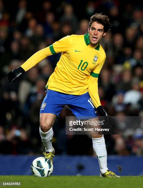 Kaka of Brazil during an International Friendly between Brazil and Russia at Stamford Bridge on March 25, 2013 in London, England.