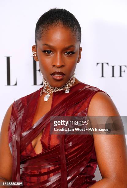 Julie Adenuga arrives at the Elle Style Awards held at the Old Sessions House in London. Picture date: Tuesday September 5, 2023.