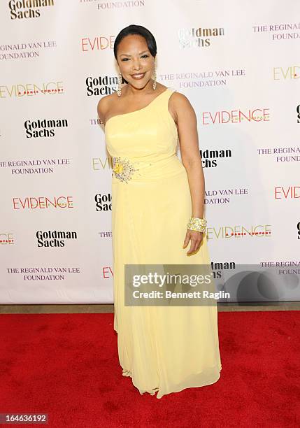 Actress Lynn Whitfield attends the Evidence, A Dance Company 9th annual Torch Ball at The Plaza Hotel on March 25, 2013 in New York City.